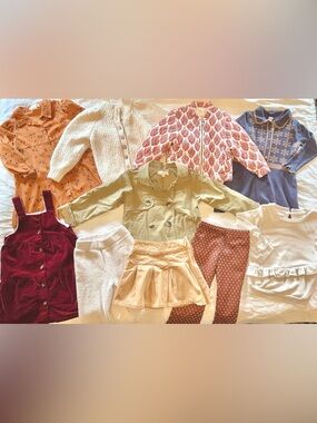 Girl’s Boutique Matching Set Clothing Bundle / Lot - Fall Outfits for Size 4-6